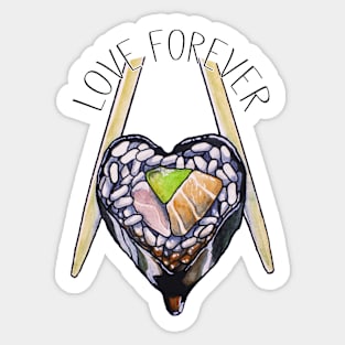 I love you forever! Sticker